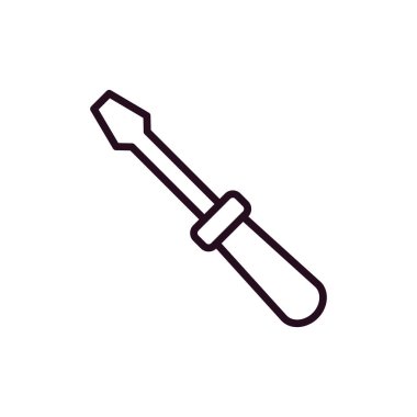 tornavida simgesi vektör çizimi