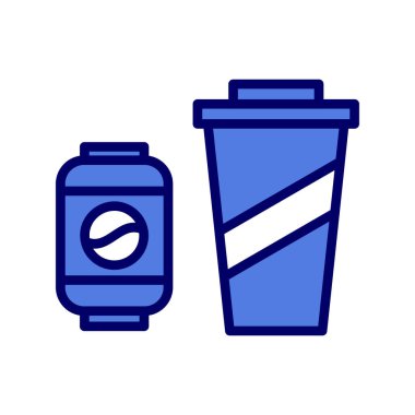 içecek simgesi, vektör illüstrasyonu 