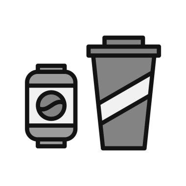 içecek simgesi, vektör illüstrasyonu 