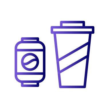 içecek simgesi, vektör illüstrasyonu 