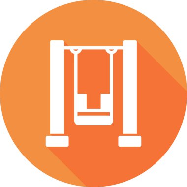 Swing simgesinin vektör illüstrasyonu