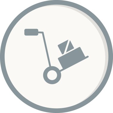 Tramvay simgesi, vektör çizimi, katı işaret, beyaz üzerine izole edilmiş piktogram.