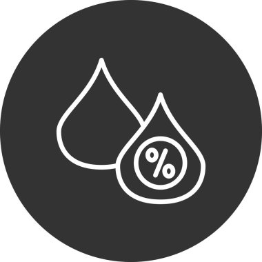 Nem simgesi, vektör illüstrasyonu