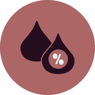 Nem simgesi, vektör illüstrasyonu