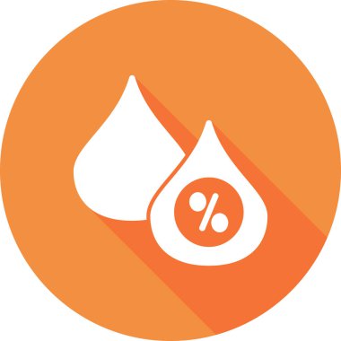 Nem simgesi, vektör illüstrasyonu