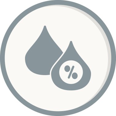 Nem simgesi, vektör illüstrasyonu