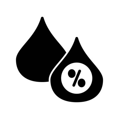 Nem simgesi, vektör illüstrasyonu