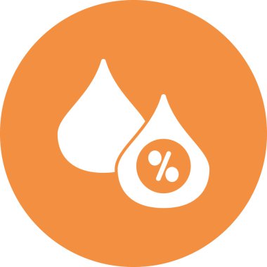 Nem simgesi, vektör illüstrasyonu