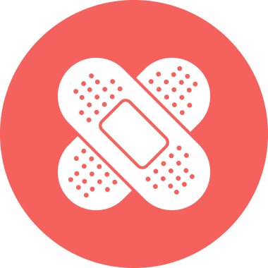 vector illustration of Bandage health icon