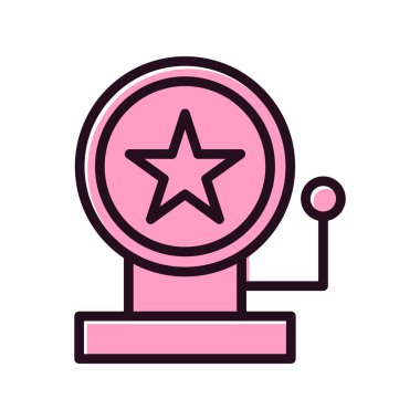 Vektör illüstrasyonu, simge ögesi arkaplanı