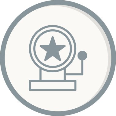 Konuşma balonu. Basit vektör illüstrasyonu