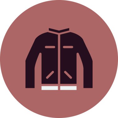 Ceket simge vektör çizim