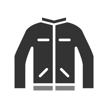 Ceket simge vektör çizim