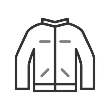 Ceket simge vektör çizim