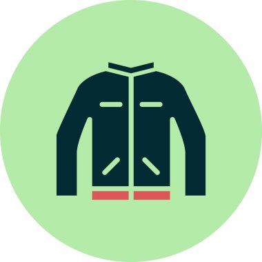 Ceket simge vektör çizim