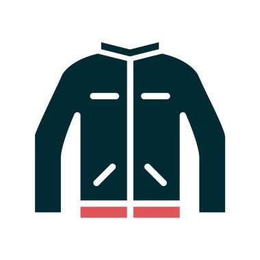 Ceket simge vektör çizim