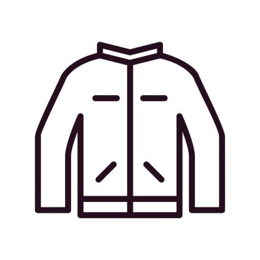 Ceket simge vektör çizim