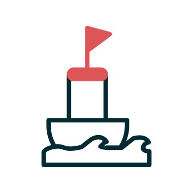 Simge vektör çizim şamandıra