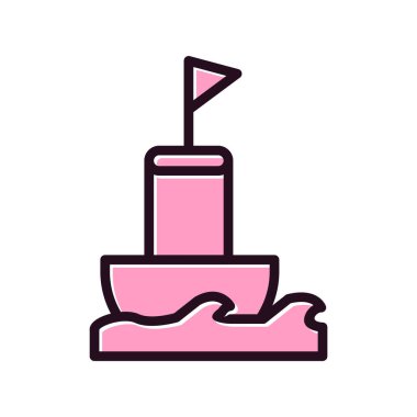 Simge vektör çizim şamandıra