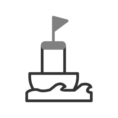 Simge vektör çizim şamandıra