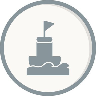 Simge vektör çizim şamandıra