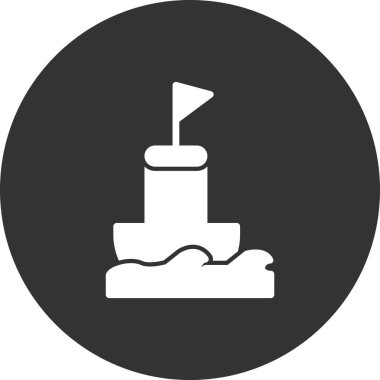 Simge vektör çizim şamandıra