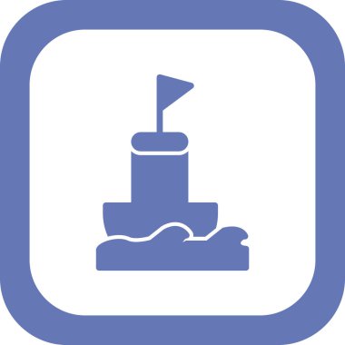 Simge vektör çizim şamandıra