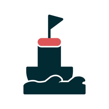 Simge vektör çizim şamandıra