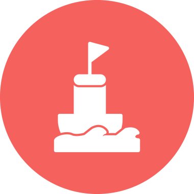 Simge vektör çizim şamandıra