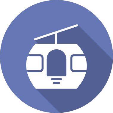 Kablo Kabin ikonu vektör illüstrasyonu