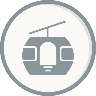 Kablo Kabin ikonu vektör illüstrasyonu