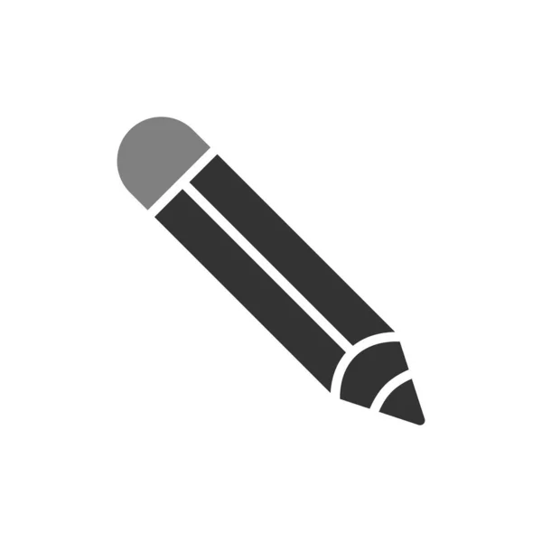 Ikona Vektoru Tužky Pro Osobní Komerční Použití — Stockový vektor