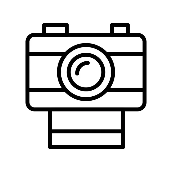 Фотокамера Значок Векторні Ілюстрації — стоковий вектор
