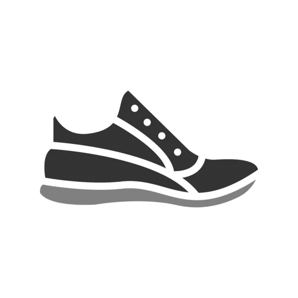 Shoe Icon Design Vector Illustration — ストックベクタ