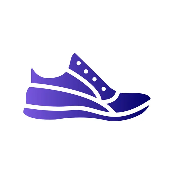 Shoe Icon Design Vector Illustration — Image vectorielle