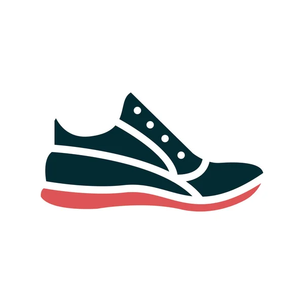 Shoe Icon Design Vector Illustration — Stock Vector
