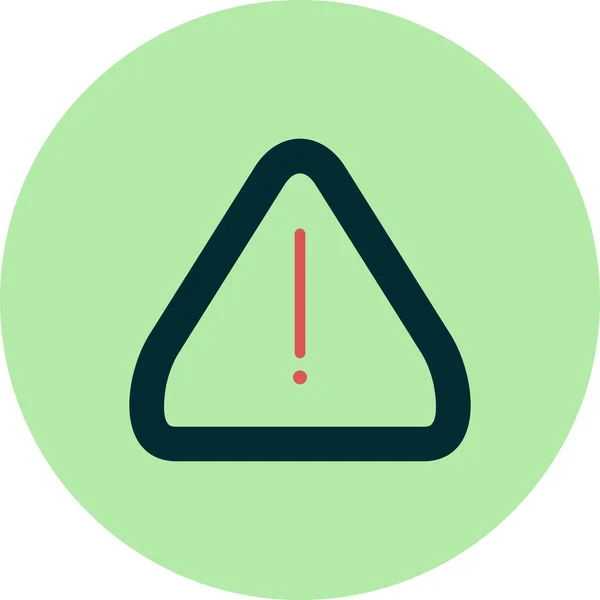 Vector Illustration Alert Icon — Stock Vector