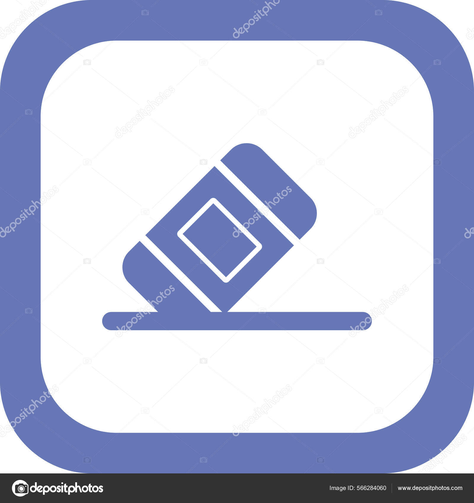 Simple Eraser Icon Vector Symbol imagem vetorial de © glyphinder 566284060