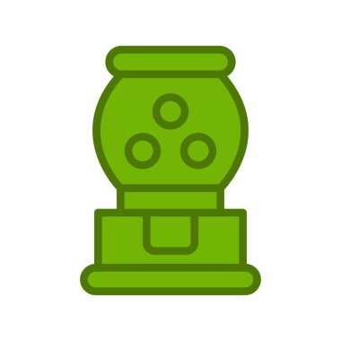 Candy Machine ikon vektör çizimi