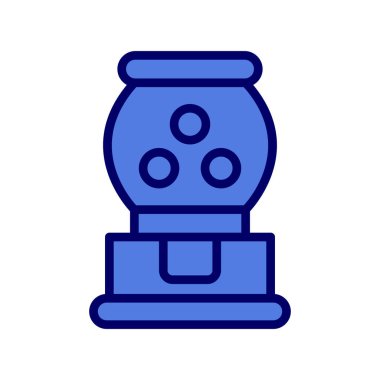 Candy Machine ikon vektör çizimi