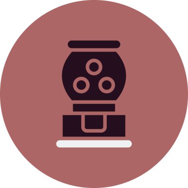 Candy Machine ikon vektör çizimi