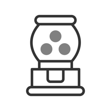 Candy Machine ikon vektör çizimi