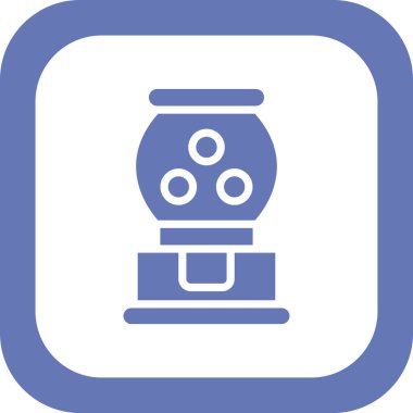 Candy Machine ikon vektör çizimi