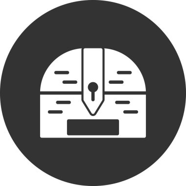 Göğüs simgesinin vektör illüstrasyonu