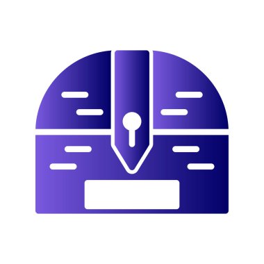 Göğüs simgesinin vektör illüstrasyonu