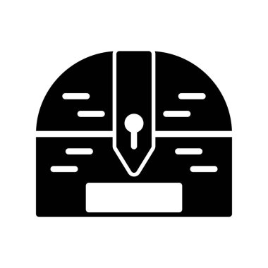 Göğüs simgesinin vektör illüstrasyonu