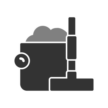 Modern temizlik simgesinin vektör illüstrasyonu