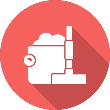 Modern temizlik simgesinin vektör illüstrasyonu