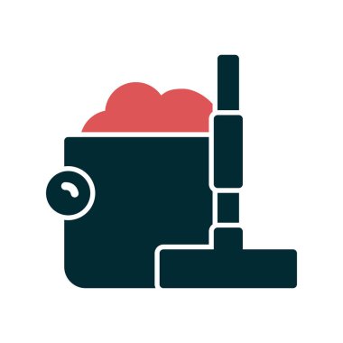 Modern temizlik simgesinin vektör illüstrasyonu