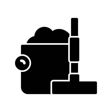 Modern temizlik simgesinin vektör illüstrasyonu